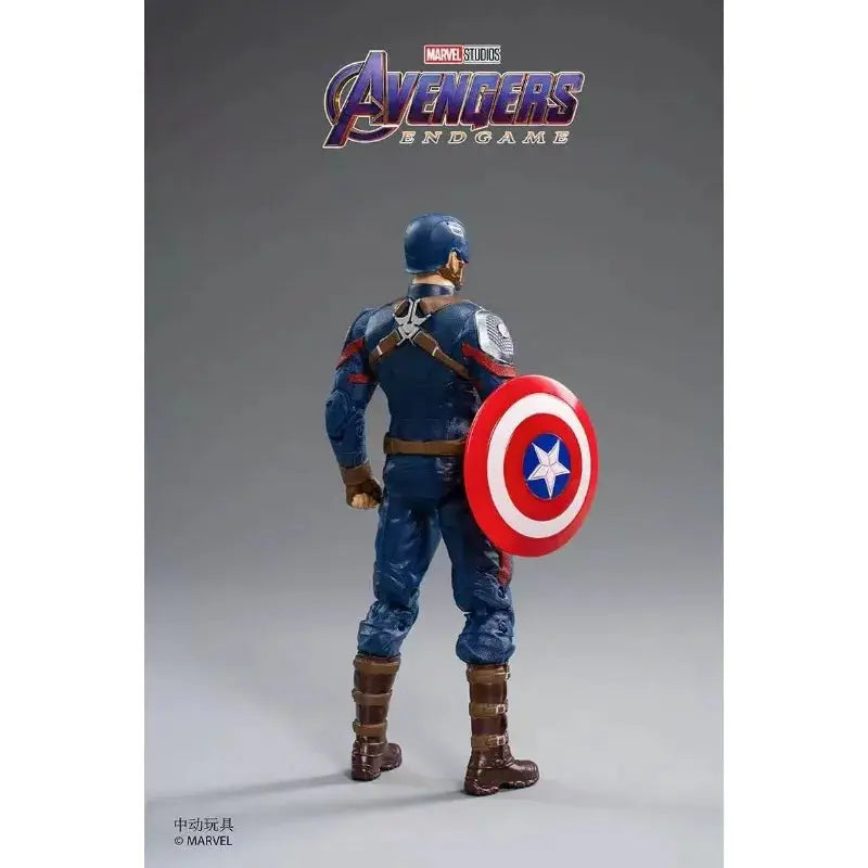Original ZD Toys Marvel Genuine License Captain America Action Figures Collection Toys Gift Model Ornaments - HASHTAG