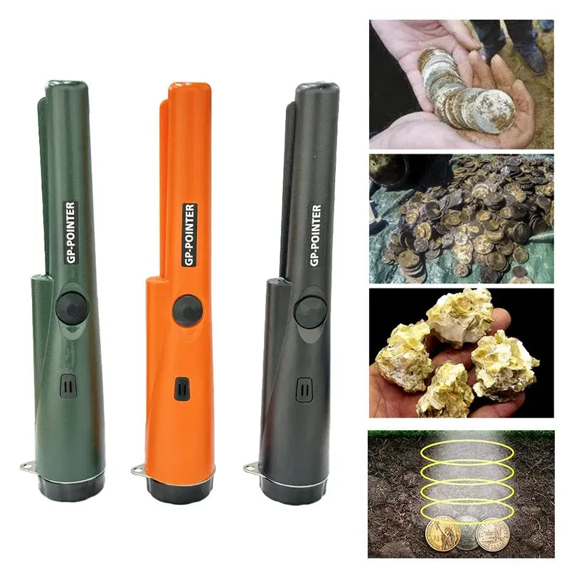 Handheld Metal Detector Metal Pinpointing Rod Detector GP-pointer Waterproof IP66 Metal Gold Detector Tester For Coin Gold - HASHTAG