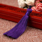 Bookmark Polyester Faux Ice Silk Coil Tassel Chinese Design - HASHTAG