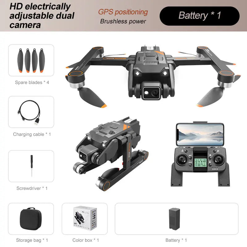 Volo di ritorno GPS con doppia telecamera UAV per evitare gli ostacoli - My Hashtag Shop