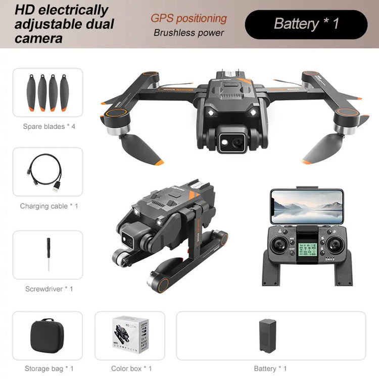 Volo di ritorno GPS con doppia telecamera UAV per evitare gli ostacoli - My Hashtag Shop