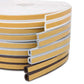 5m/10m Weather Stripping Door Seal Strip Diep Self-adhesive Draft Stopper Tape Window Insulation Noise Rubber Sealing Strip - HASHTAG