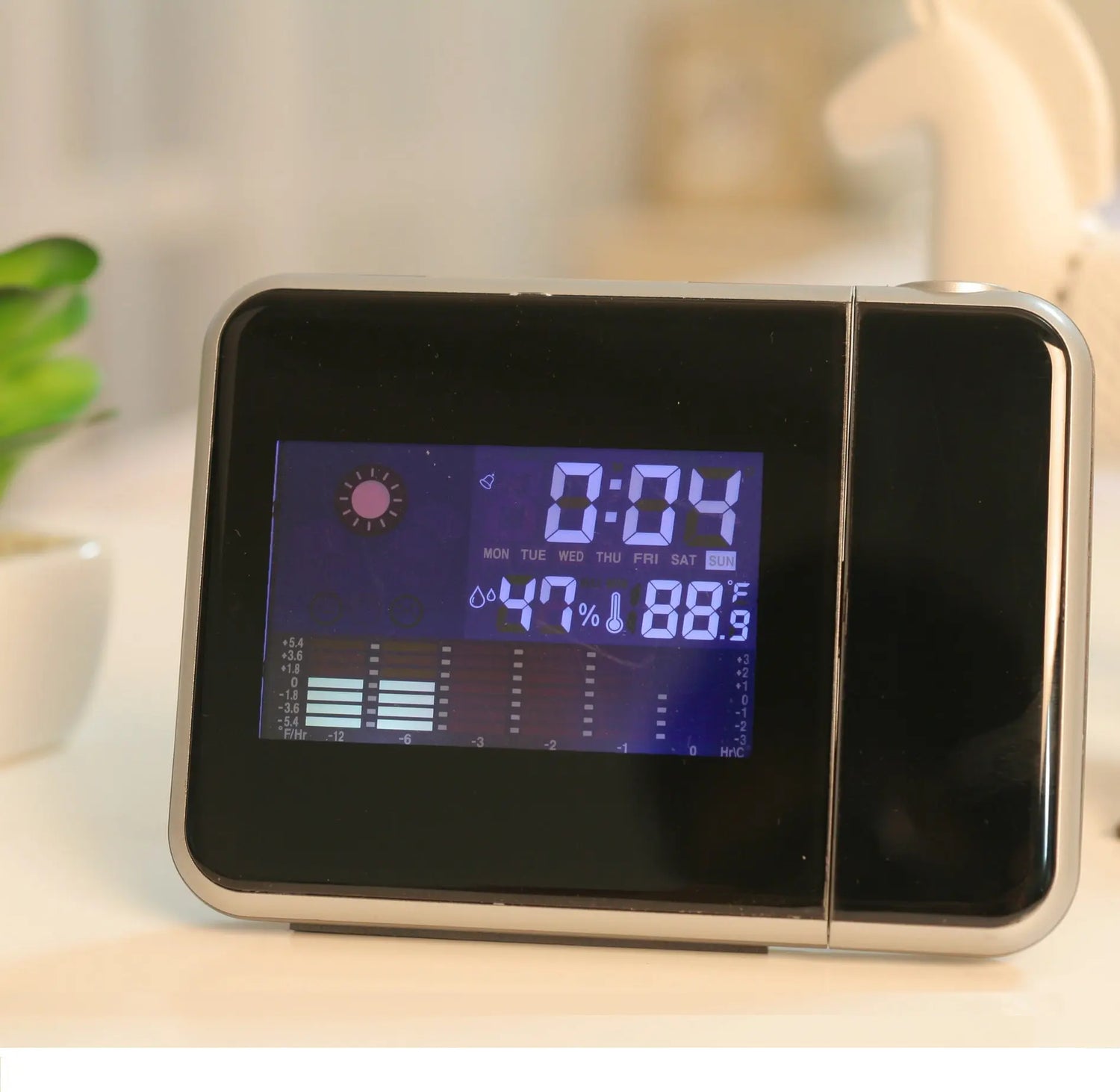 Home electronic clock HASHTAG