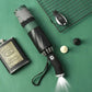 Fully Automatic Sun Protection Umbrella Folding Waterproof Umbrella With LED Flashlight UV Sunshade Rainproof Wind Resistance - HASHTAG