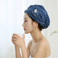 Water absorption headscarf fantastic after shower care. - HASHTAG