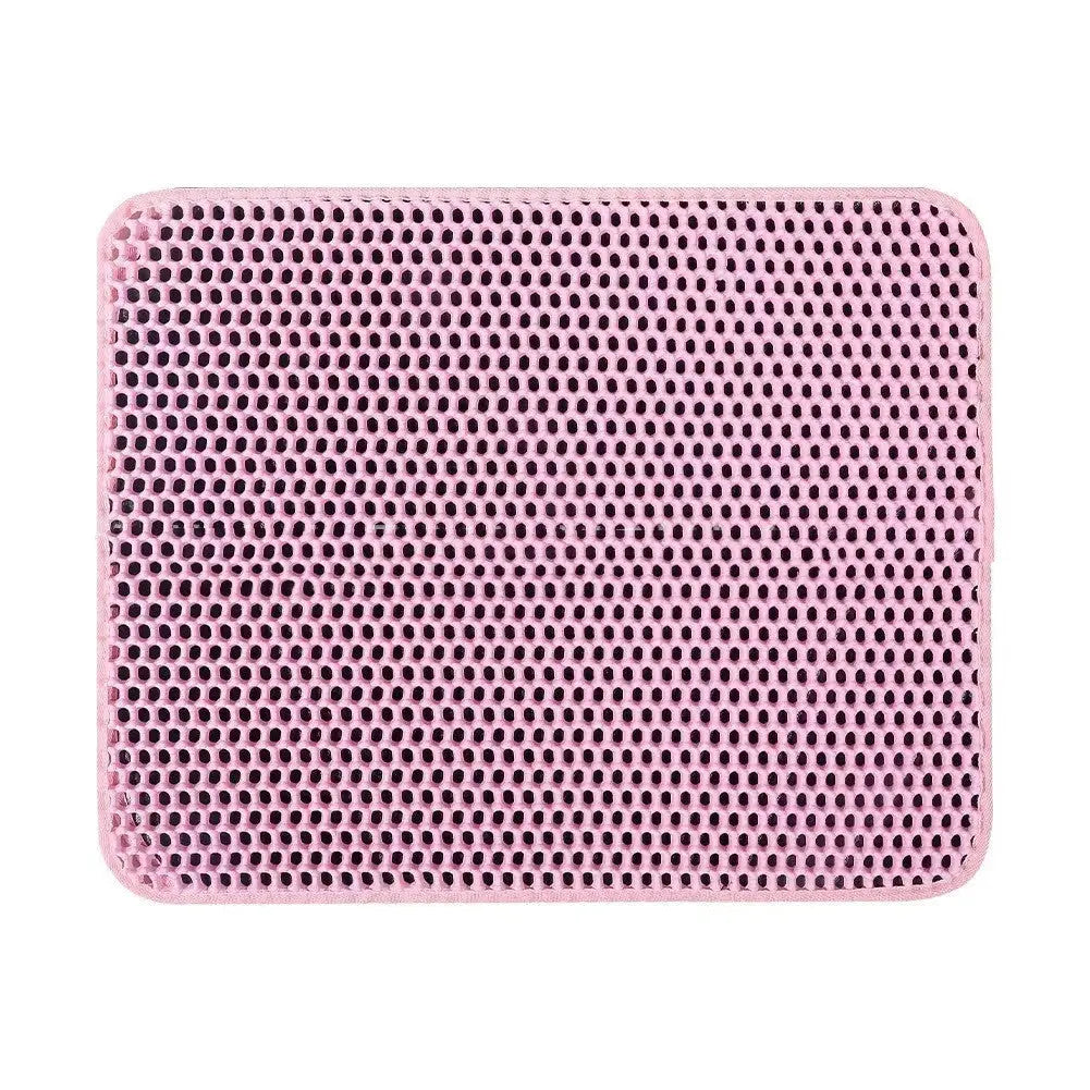 Cat Litter Mat Pet Solid Colore Waterproof Cat Litter Mat Facile Clean Scatter Control Pets Supplies AliExpress