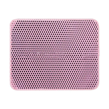 Cat Litter Mat Pet Solid Colore Waterproof Cat Litter Mat Facile Clean Scatter Control Pets Supplies AliExpress