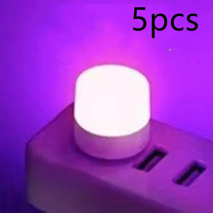 USB Plug Lamp Computer Mobile Power Charging USB Small Book Lamps LED Eye Protection Reading Light Small Rotonde Light Night AliExpress