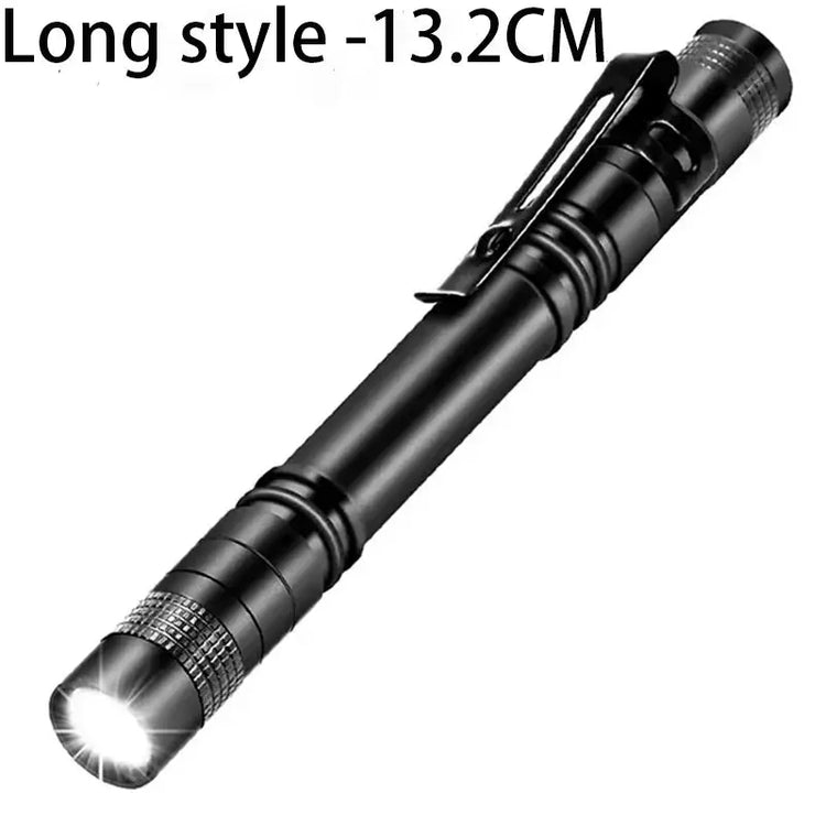 Mini torcia LED portatile, tascabile e impermeabile, per campeggio, escursionismo - My Hashtag Shop