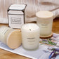 Scented Candles FIne Glass Jar Sealed With Wooden Lid Liebe - Making Life Easier