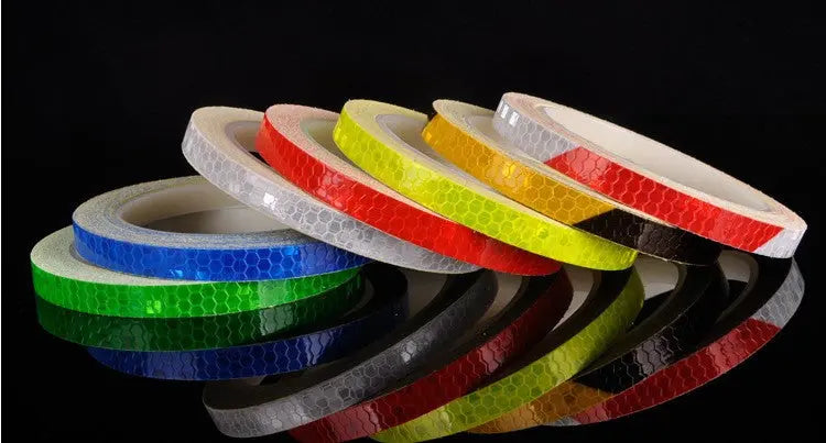 Car and motorcycle bicycle reflective stickers mountain bike luminous stickers dead fly bicycle wheel body sticker AliExpress