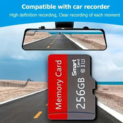 2024 Class 10 SD Card 256GB 128GB 64GB High Speed Flash Card Micro SD TF/SD Tablet/Camera/Phone Card 4K Ultra HD PSP Game PRO Display Car Computer Phone Earphone Speaker HASHTAG