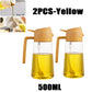 2in1 Kitchen Spray Oil Dispenser Oil Sprayer Polisher or Oil Brush for Air Fryer Salad Grilling Roasting Cooking Kitchen Access 