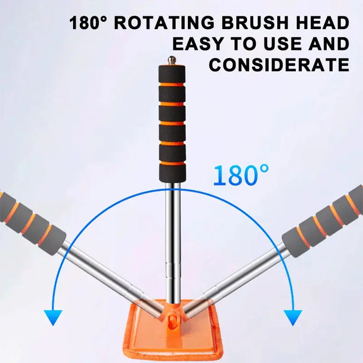 SEAMETAL Car Front Windshield Defogging Brush Telescopic Long handle Car Household Glass Clean Brushes Dust Remover Tool - HASHTAG