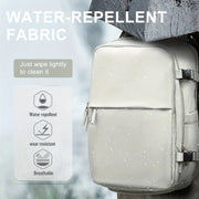 Large Capacity Travel Backpack, Multi-functional Business Trip Bag With Suitcase Sleeve, Nylon Computer Schoolbag Fits 14-inch Laptop HASHTAG