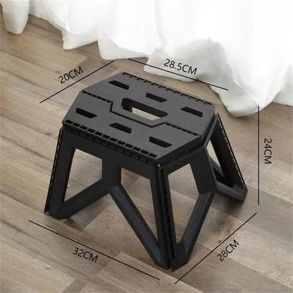 Outdoor Small Stool Portable Folding Stool High Load Bearing Durable Small Chair Fishing Stool Beach Stool Camping Stool - HASHTAG
