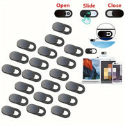 20pcs/100pcs Mobile Phone Computer Lens Cover Camera Protection Cover Metal Blocking Sticker Webcam Cover Privacy Cover HASHTAG