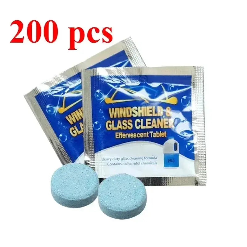 ISGTDRM Solid Cleaner Car Windscreen Cleaner Effervescent Tablet Auto Wiper Glass Solid Cleaning Concentrated Tablets Detergent - My Hashtag Shop