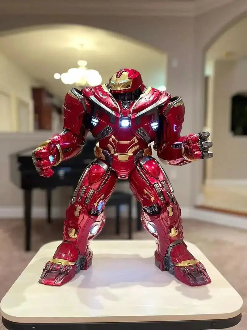 Original Fondjoy Toys Marvel Legends Iron Man Action Figure Mark Hulkooster Hulkbuster Armor 1/7 Assembly Custom Model Toys Gift - HASHTAG