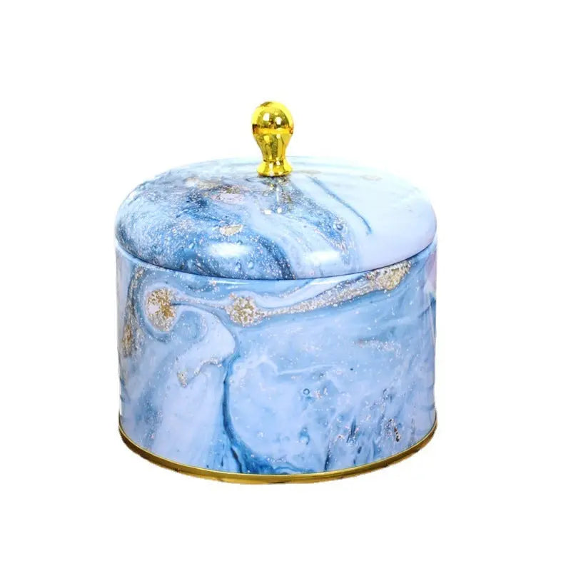 Beautiful designed round tin vessels. - HASHTAG