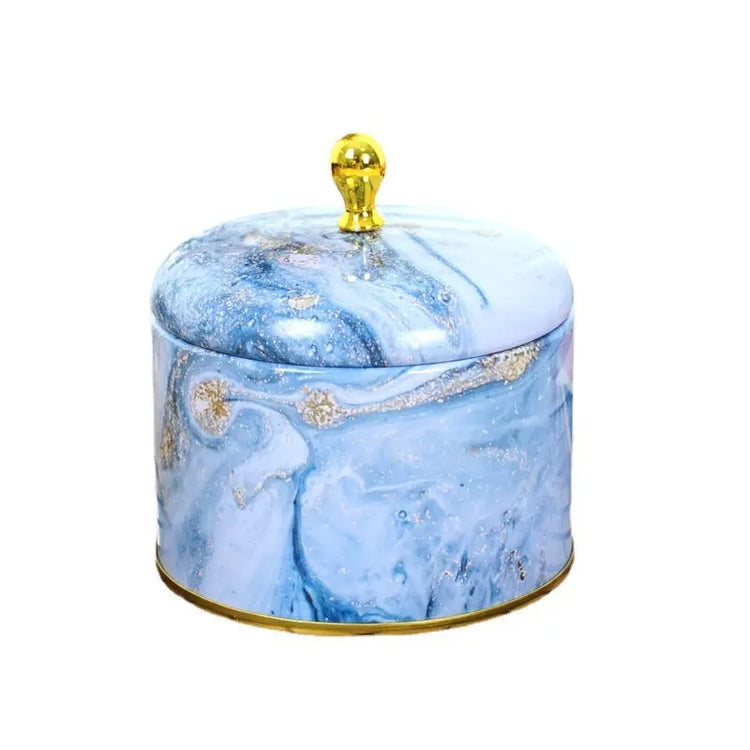 Beautiful designed round tin vessels. - HASHTAG