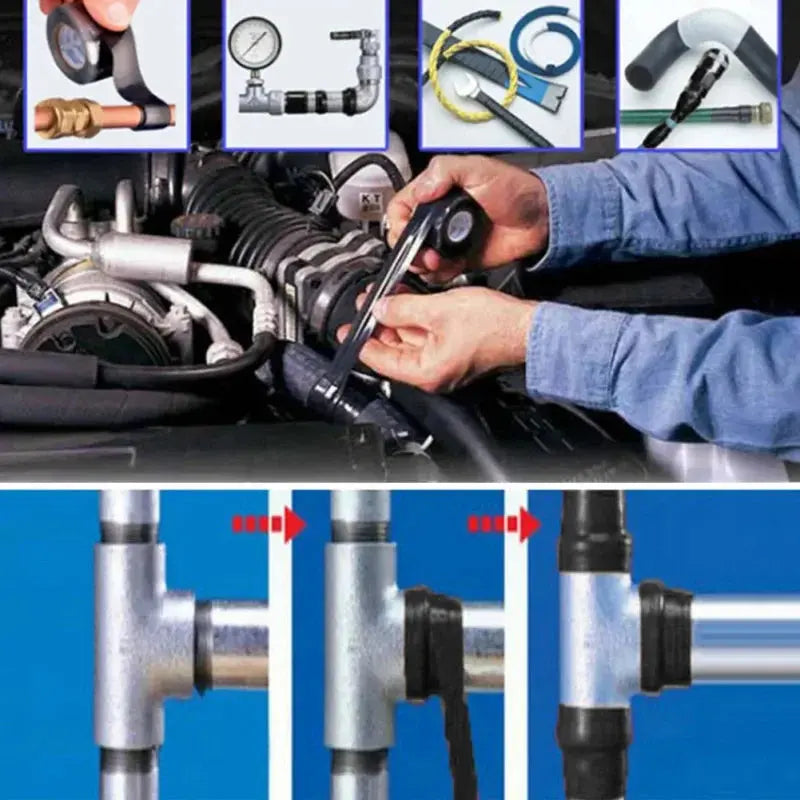 Super Strong Waterproof Stop Leaks Seal Repair Performance Silicone Adhesive Insulating Duct Tapes - HASHTAG