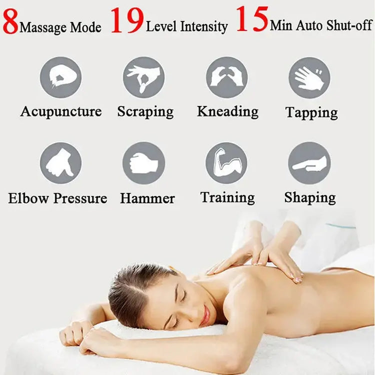 EMS Muscle Stimulator Smart Electric Fitness Abdominal Training Weight Loss Stickers Muscle Relax Body Slimming Shaping Massager HASHTAG