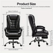 Home Computer Chairs Office Gaming Chairs Big and Tall Desk Chair Back Support Computer Desk Chair Ergonomic High Back Chair Managerial Executive Office Desk Chair with Weels HASHTAG