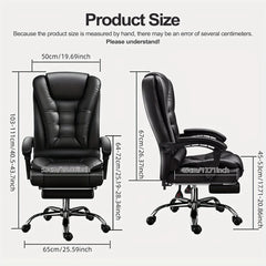 Home Computer Chairs Office Gaming Chairs Big and Tall Desk Chair Back Support Computer Desk Chair Ergonomic High Back Chair Managerial Executive Office Desk Chair with Weels HASHTAG