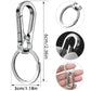 4Pcs Carabiner Clip Keychain Metal Carabiner Shape Key Ring Keyring Key Holder Clips Hook Holder Organizer for Car Keys Finder f - HASHTAG