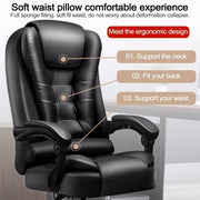 Home Computer Chairs Office Gaming Chairs Big and Tall Desk Chair Back Support Computer Desk Chair Ergonomic High Back Chair Managerial Executive Office Desk Chair with Weels HASHTAG