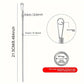 Bendable Spring Drawstring Threader Clip Pants Hoodies Elastic Band Lace Cord Flexible Drawstring Thread DIY Sewing Accessories