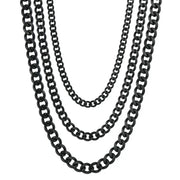 3.5-7MM Wide Stainless Steel Necklaces For Men Punk Cuban Link Chain Choker Women Hip Hop Fashion Party Jewelry Accessories HASHTAG