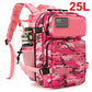 25L/45L Tactical Backpack for Men and Women Outdoor Survival Bug Out Bag Small School Rucksack Hking with Bottle Holder HASHTAG