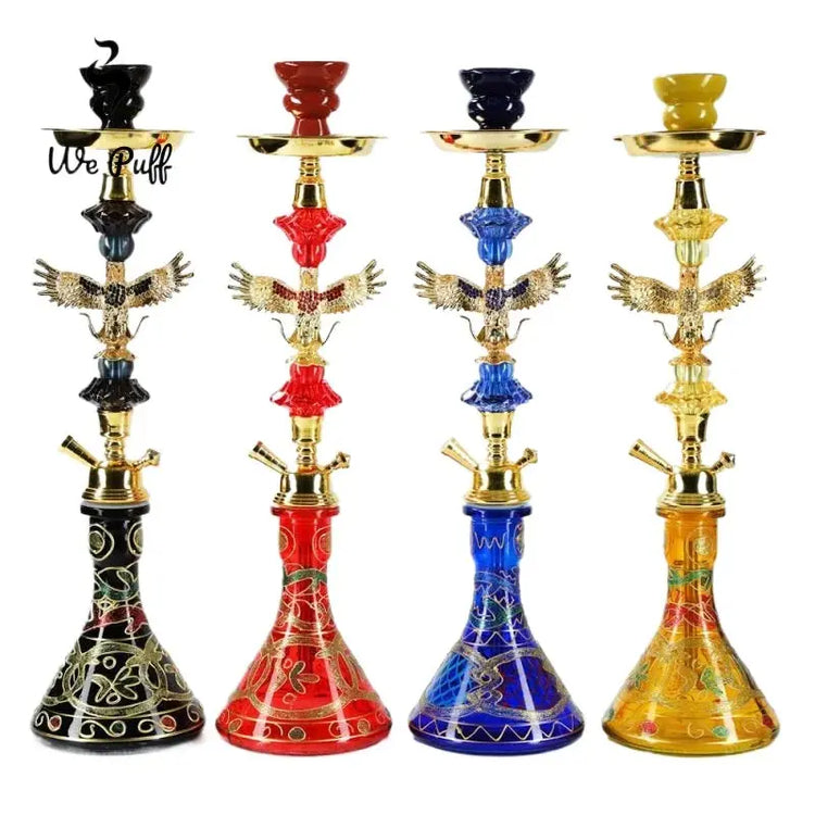 WE PUFF Smoking Pipe Hookah Set with Tobacco Bowl Water Pipe Narguile Complete Кальян Kit for Sheesha Shisha Smoke Accessories HASHTAG BAR TABACCHI