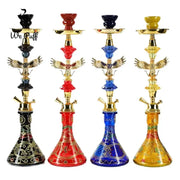 WE PUFF Smoking Pipe Hookah Set with Tobacco Bowl Water Pipe Narguile Complete Кальян Kit for Sheesha Shisha Smoke Accessories HASHTAG BAR TABACCHI
