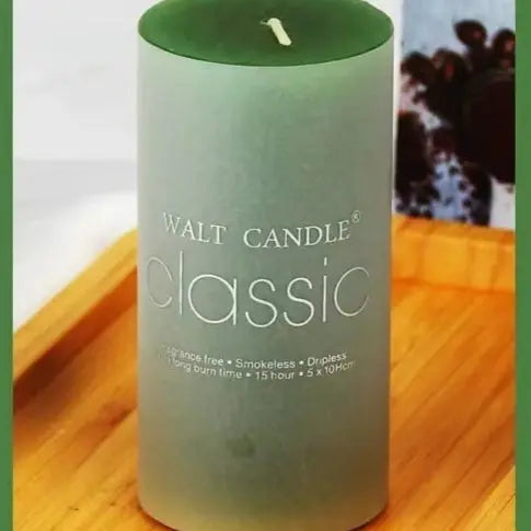 Candle Brilliant Fragrance Smokeless Cylindrical Color Aromatherapy - HASHTAG