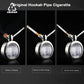 CRUSHER Dry Herb Grass Tobacco Pipes Kit Zinc Alloy Hookah Set Men and Women Use Double Filter Water Smoking Pipe Accessories - HASHTAG