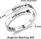 Anello da Donna in Argento Sterling 925 - Sempre Insieme Bramart