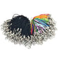 50PCS Black Strap Charm Cord Lanyard Lariat Strap Cords Lobster Clasp Rope Keychains Hooks Mobile Set Charms Jewelry Accessories - My Hashtag Shop