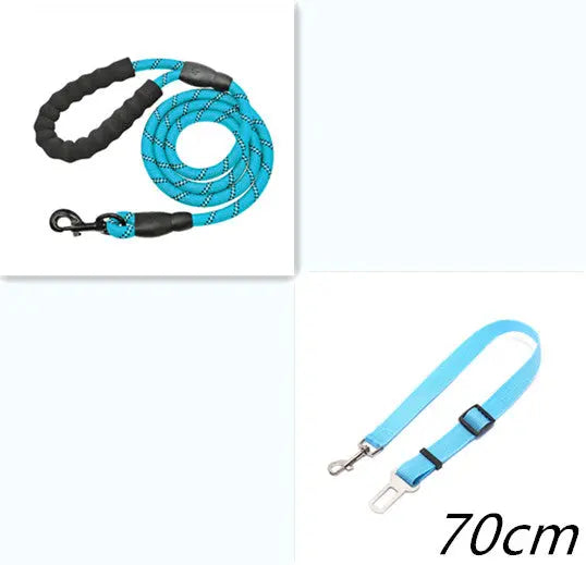 Guinzaglio riflettente per cani, guinzaglio in nylon per cani di piccola - My Hashtag Shop