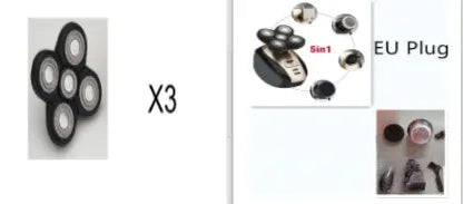 5 In 1 Multifunctional Electric Shaver 5 Blade Razor For Men Shaved Head Rechargeable Shaving Machine Beard Nose Hair Trimmer HASHTAG BAR TABACCHI