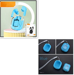 New Mini Transparent Wireless Bluetooth Headset Digital Display ENC Noise Reduction True Wireless Sports Music HASHTAG BAR TABACCHI