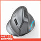 ZELOTES F-26C Mouse Rechargeable display dual-mode wireless mouse with silent 2.4GHz BT gray mouse - My Hashtag Shop