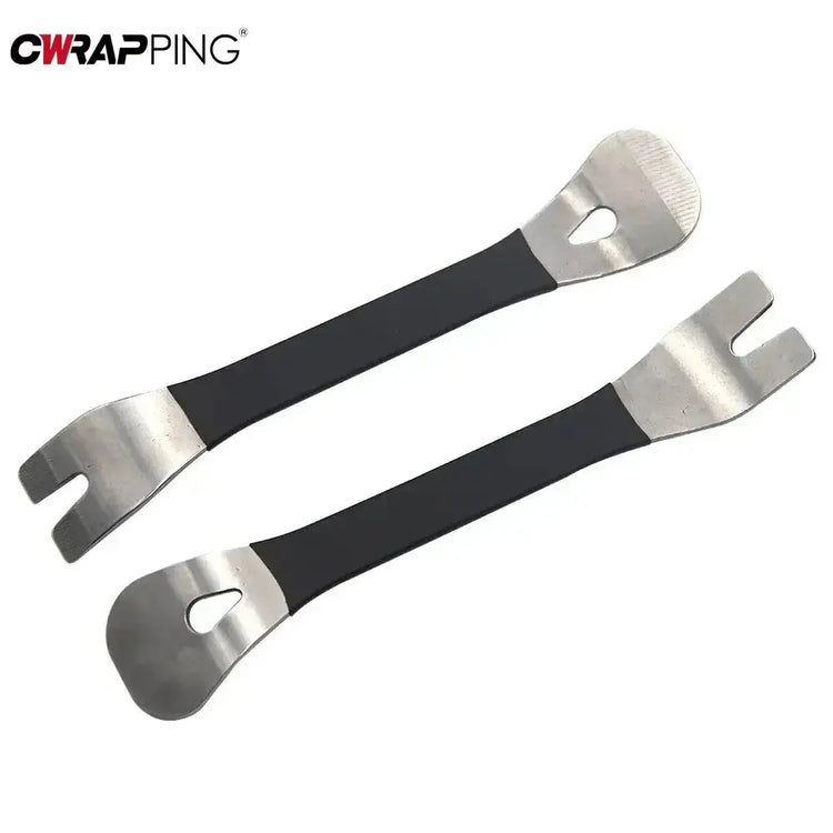 Car Interior Clip Panel Trim Hand Utensili Stainless Steel Durable Trim Removal Level Pry Plate Buckle Driver for Car Accessories HASHTAG