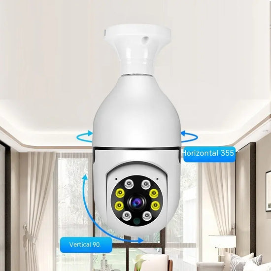 Telecamera a bulbo per monitoraggio Wi-Fi wireless - My Hashtag Shop