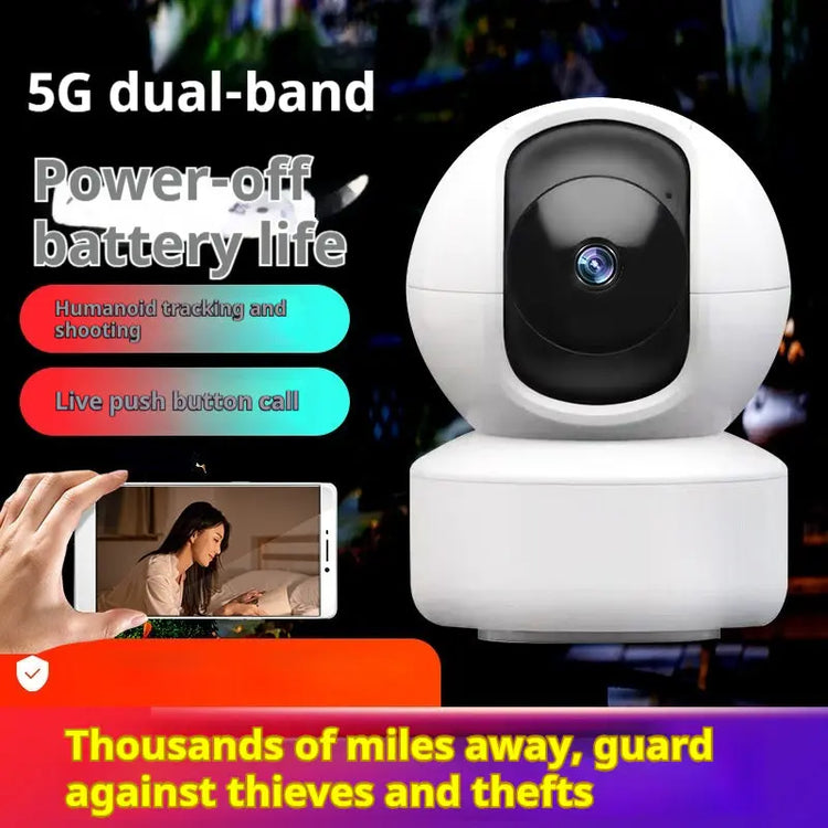 Telecamera wireless dual band 5G WiFi ad alta definizione per il monitoraggio - My Hashtag Shop