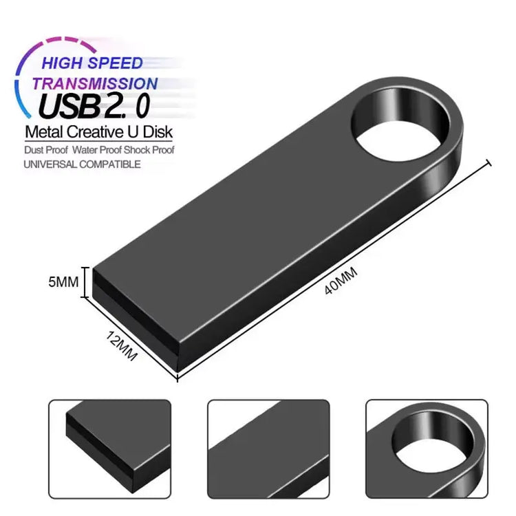 USB Flash Drive 128Gb Pendrive 128Gb Memory Stick 32Gb 4Gb Metal 64 Gb Pen Drive 8Gb Usb Stick 16 Gb