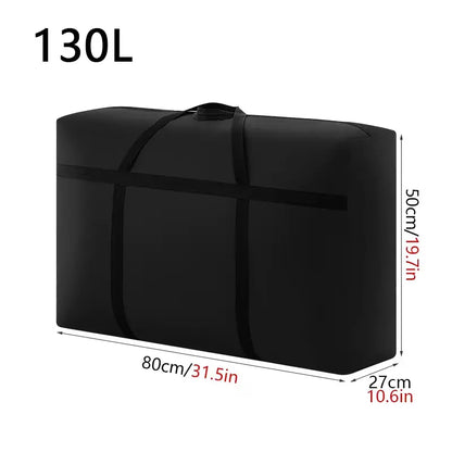 Extra Large Waterproof Moving Luggage Bags Laundry Shopping Bag Foldable Luggage Travel Bag Large Capacity Quilt Organizer