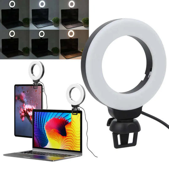 Videoconferenza Luce di riempimento da 4 pollici Luce per fotografia - My Hashtag Shop